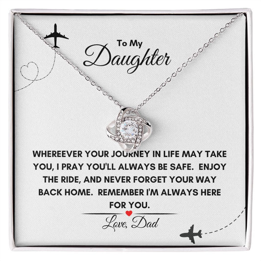Dad to Daughter Journey | Love Knot Necklace