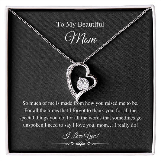Beautiful Mom | Forever Love Necklace